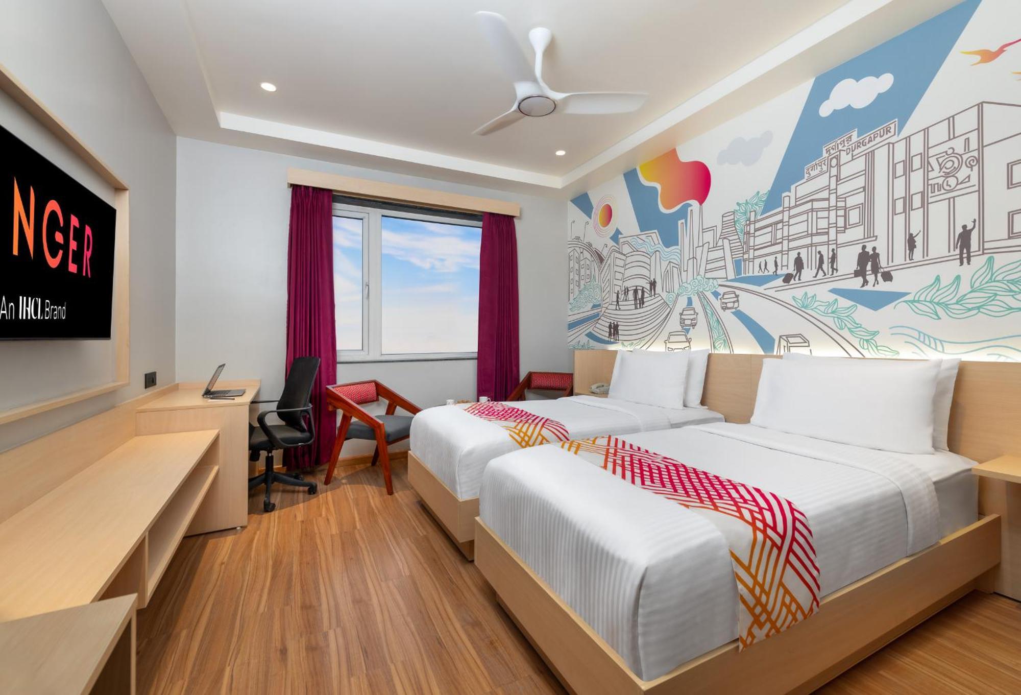 Ginger Durgapur Hotel Bagian luar foto